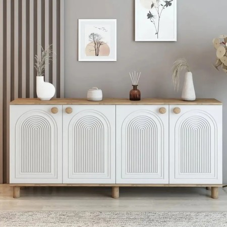 خرید کنسول مدرن مدل رومی  | MDF درجه یک با پایه چوب راش| دکومیز