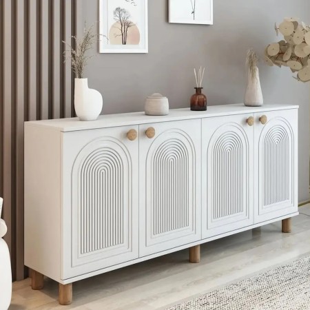 خرید کنسول مدرن مدل رومی  | MDF درجه یک با پایه چوب راش| دکومیز