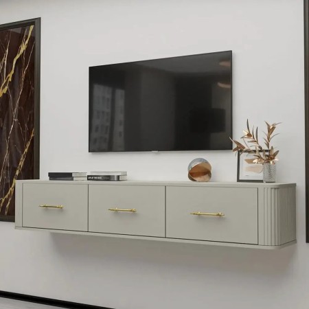 خرید میز تلویزیون MDF سه کشو | میز TV مدرن | دکومیز