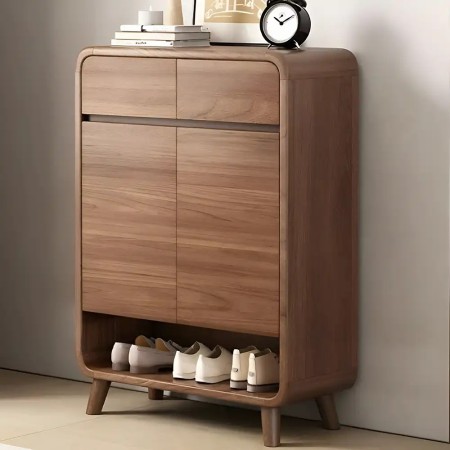 جاکفشی مینیمال کد G10 | ام‌دی‌اف روکش بلوط با پایه راش| دکومیز