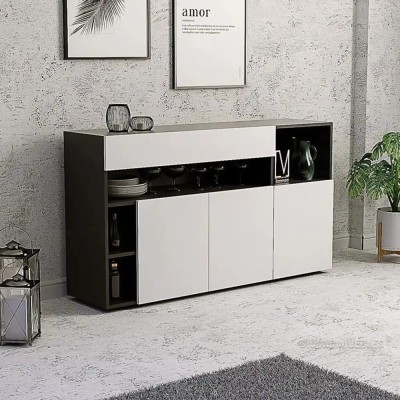 خرید کنسول مینیمال پرنیا | MDF ضدخش با درب مگنتی لمسه – قیمت و مشخصات 2